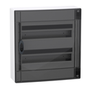 LVSXM218 - Schneider Residential - PrismaSeT XS - coffret en saillie - 2 rangées - 18M - porte transparente - blanc