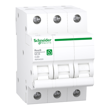 [R9F64320] R9F64320 - Schneider Resi9 - disjoncteur - 3P - 20A